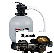 Spla 175 Sand Filter w/ Speck E71-ll Variable Speed Pump
