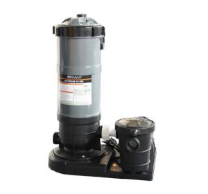 120 sq ft cartridge filter system w/ 2-Speed pump