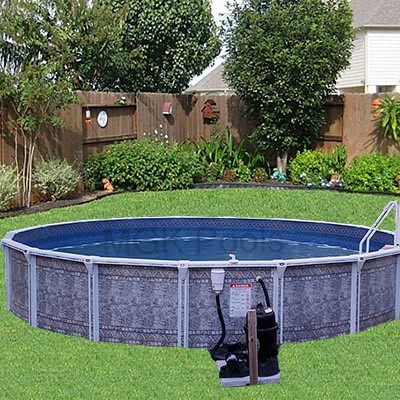 Dauntless Above Ground Pool 400px - MGK Pools Inc Above Ground Pool - Round Dauntless