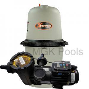 Hayward XStream with Speck Variable Speed E71 Pool Pump - MGK Pools Inc Pool Pump with Filter