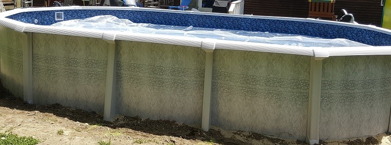 
Oval Atlas Buttress Free above ground pool