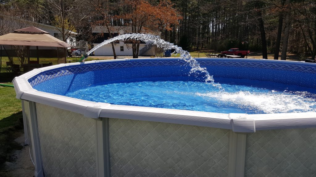 Another pool getting filled