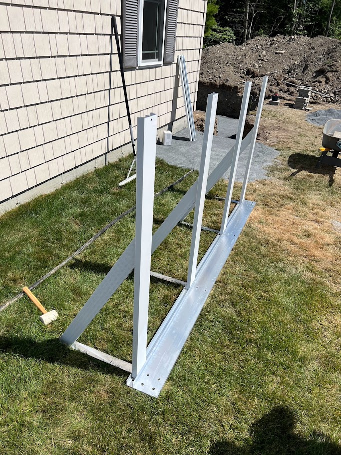 Aquasport 52 oval straight side assembly complete