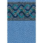 24x52 thick pool liner - Lexington Print