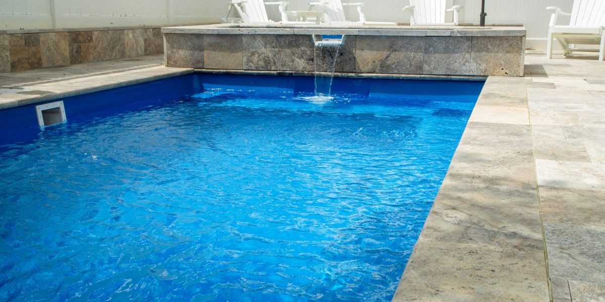 10x20-fiberglass-pool-Rindge-fiberglass-pool-install-5 - MGK Pools Inc Rindge fiberglass pool by MGK Pools - real installation photo, installed complete by MGK Pools
