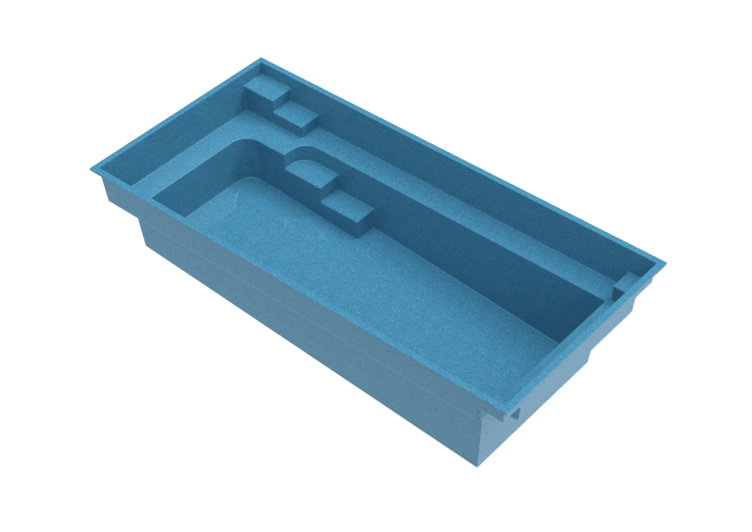 10x20-fiberglass-pool-Rindge-render - MGK Pools Inc Rindge fiberglass pool by MGK Pools - 10'6"x20'