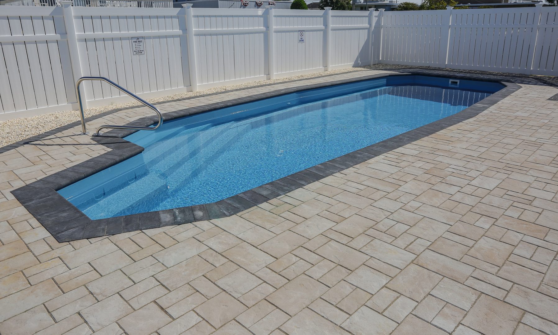 13x35-fiberglass-pool-azores-fiberglass-pool-install-4 - MGK Pools Inc Azores fiberglass pool by Glimmerglass - real installation photo, installed complete by MGK Pools