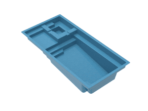 Extreme 27 fiberglass pool by Glimmerglass - 12'6"x27'