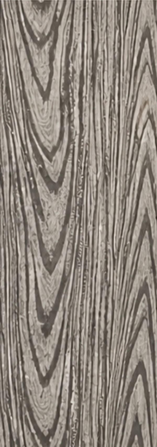 Dark Gray Woodgrain steel pool wall pattern swatch