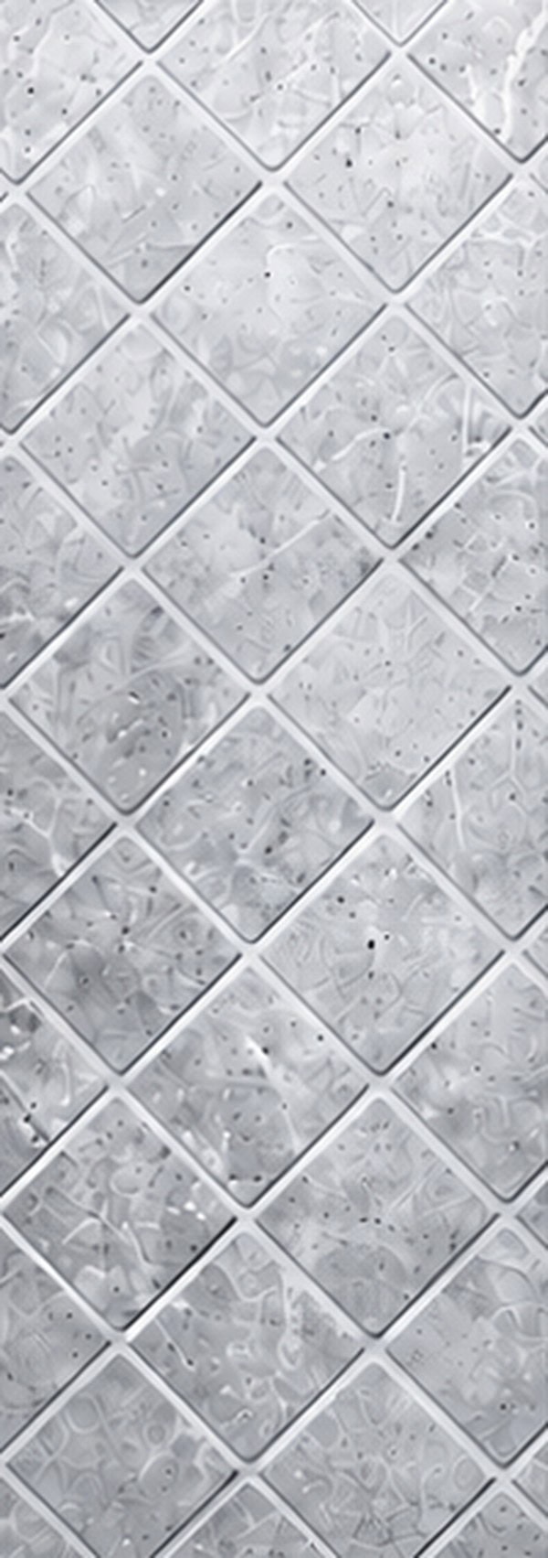 Gray Diamond steel pool wall pattern swatch
