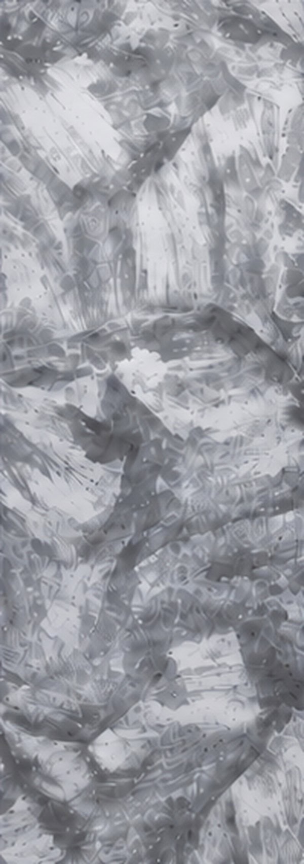 Gray Paintbrush steel pool wall pattern swatch